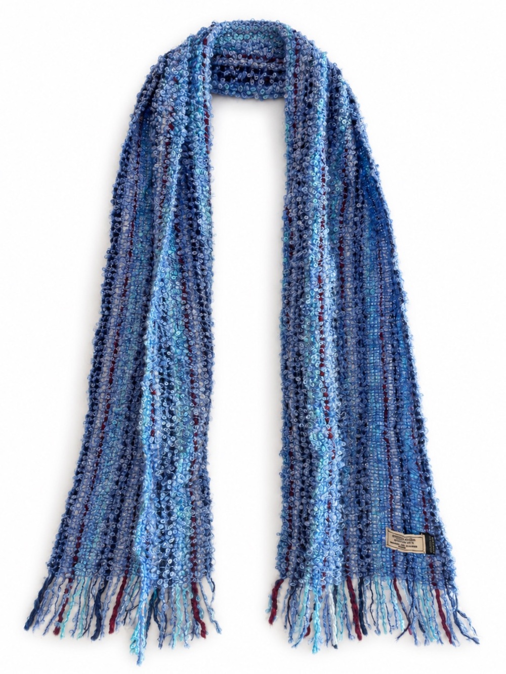 NWOT Mohair and Wool Blend Knit Scarf